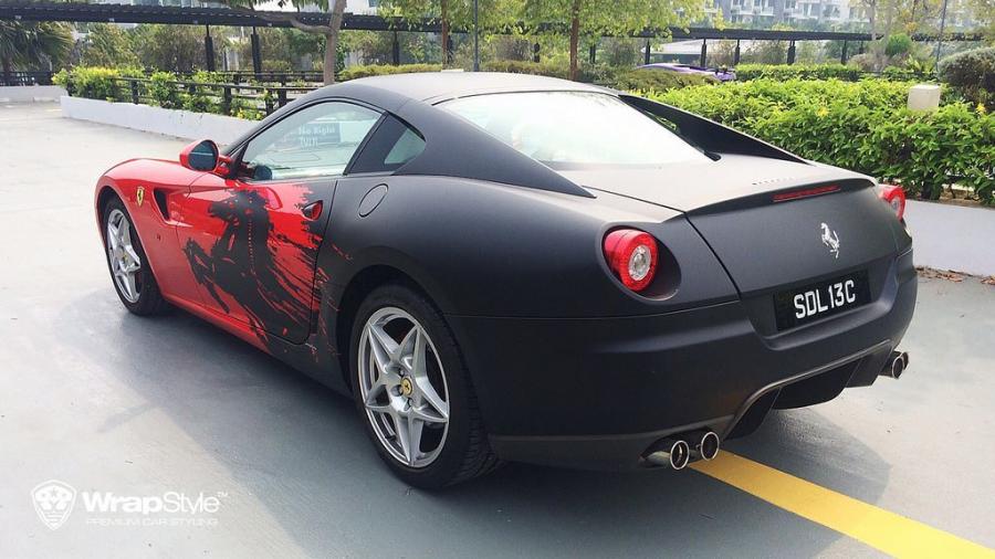  Ferrari 599 GTB by WrapStyle 2017 года  (фото 3 из 3)